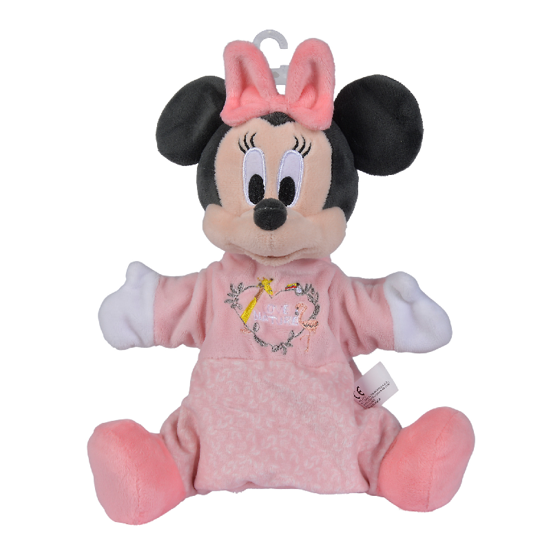  minnie mouse handpuppet love nature rose 25 cm 